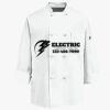 Eight Knot Button Chef Coat with Thermometer Pocket Thumbnail