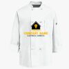 Eight Knot Button Chef Coat with Thermometer Pocket Thumbnail