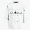 Eight Knot Button Chef Coat with Thermometer Pocket Thumbnail