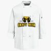 Eight Knot Button Chef Coat with Thermometer Pocket Thumbnail