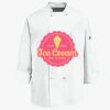 Eight Knot Button Chef Coat with Thermometer Pocket Thumbnail