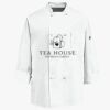 Eight Knot Button Chef Coat with Thermometer Pocket Thumbnail