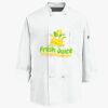 Eight Knot Button Chef Coat with Thermometer Pocket Thumbnail