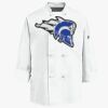 Eight Knot Button Chef Coat with Thermometer Pocket Thumbnail