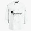 Eight Knot Button Chef Coat with Thermometer Pocket Thumbnail