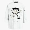 Eight Knot Button Chef Coat with Thermometer Pocket Thumbnail