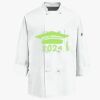 Eight Knot Button Chef Coat with Thermometer Pocket Thumbnail