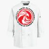 Eight Knot Button Chef Coat with Thermometer Pocket Thumbnail