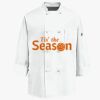 Eight Knot Button Chef Coat with Thermometer Pocket Thumbnail