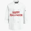 Eight Knot Button Chef Coat with Thermometer Pocket Thumbnail