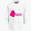 Eight Knot Button Chef Coat with Thermometer Pocket Thumbnail