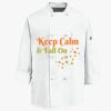 Eight Knot Button Chef Coat with Thermometer Pocket Thumbnail