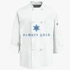 Eight Knot Button Chef Coat with Thermometer Pocket Thumbnail