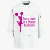 Eight Knot Button Chef Coat with Thermometer Pocket Thumbnail