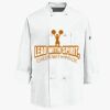 Eight Knot Button Chef Coat with Thermometer Pocket Thumbnail