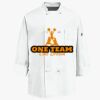 Eight Knot Button Chef Coat with Thermometer Pocket Thumbnail