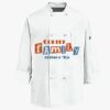 Eight Knot Button Chef Coat with Thermometer Pocket Thumbnail
