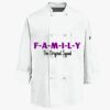 Eight Knot Button Chef Coat with Thermometer Pocket Thumbnail