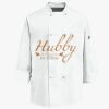 Eight Knot Button Chef Coat with Thermometer Pocket Thumbnail