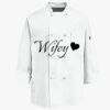 Eight Knot Button Chef Coat with Thermometer Pocket Thumbnail