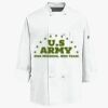 Eight Knot Button Chef Coat with Thermometer Pocket Thumbnail