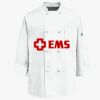 Eight Knot Button Chef Coat with Thermometer Pocket Thumbnail