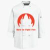 Eight Knot Button Chef Coat with Thermometer Pocket Thumbnail