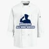 Eight Knot Button Chef Coat with Thermometer Pocket Thumbnail