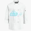 Eight Knot Button Chef Coat with Thermometer Pocket Thumbnail