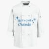 Eight Knot Button Chef Coat with Thermometer Pocket Thumbnail