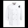 Eight Pearl Button Chef Coat - Tall Sizes Thumbnail