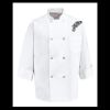 Eight Pearl Button Chef Coat - Tall Sizes Thumbnail