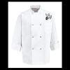 Eight Pearl Button Chef Coat - Tall Sizes Thumbnail