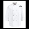 Eight Pearl Button Chef Coat - Tall Sizes Thumbnail