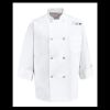 Eight Pearl Button Chef Coat - Tall Sizes Thumbnail
