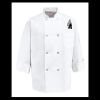 Eight Pearl Button Chef Coat - Tall Sizes Thumbnail