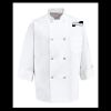 Eight Pearl Button Chef Coat - Tall Sizes Thumbnail