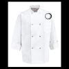 Eight Pearl Button Chef Coat - Tall Sizes Thumbnail