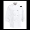 Eight Pearl Button Chef Coat - Tall Sizes Thumbnail