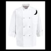 Eight Pearl Button Chef Coat - Tall Sizes Thumbnail