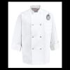 Eight Pearl Button Chef Coat - Tall Sizes Thumbnail