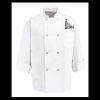 Eight Pearl Button Chef Coat - Tall Sizes Thumbnail