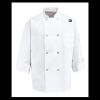Eight Pearl Button Chef Coat - Tall Sizes Thumbnail