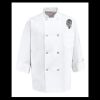 Eight Pearl Button Chef Coat - Tall Sizes Thumbnail