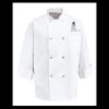 Eight Pearl Button Chef Coat - Tall Sizes Thumbnail