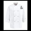 Eight Pearl Button Chef Coat - Tall Sizes Thumbnail