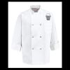 Eight Pearl Button Chef Coat - Tall Sizes Thumbnail