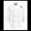 Eight Pearl Button Chef Coat - Tall Sizes Thumbnail