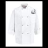 Eight Pearl Button Chef Coat - Tall Sizes Thumbnail