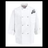 Eight Pearl Button Chef Coat - Tall Sizes Thumbnail